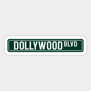 Smoky Mountain Street Sign Sticker